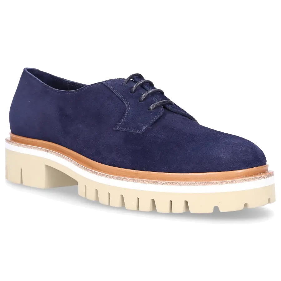 Santoni - Halbschuhe blau - blau