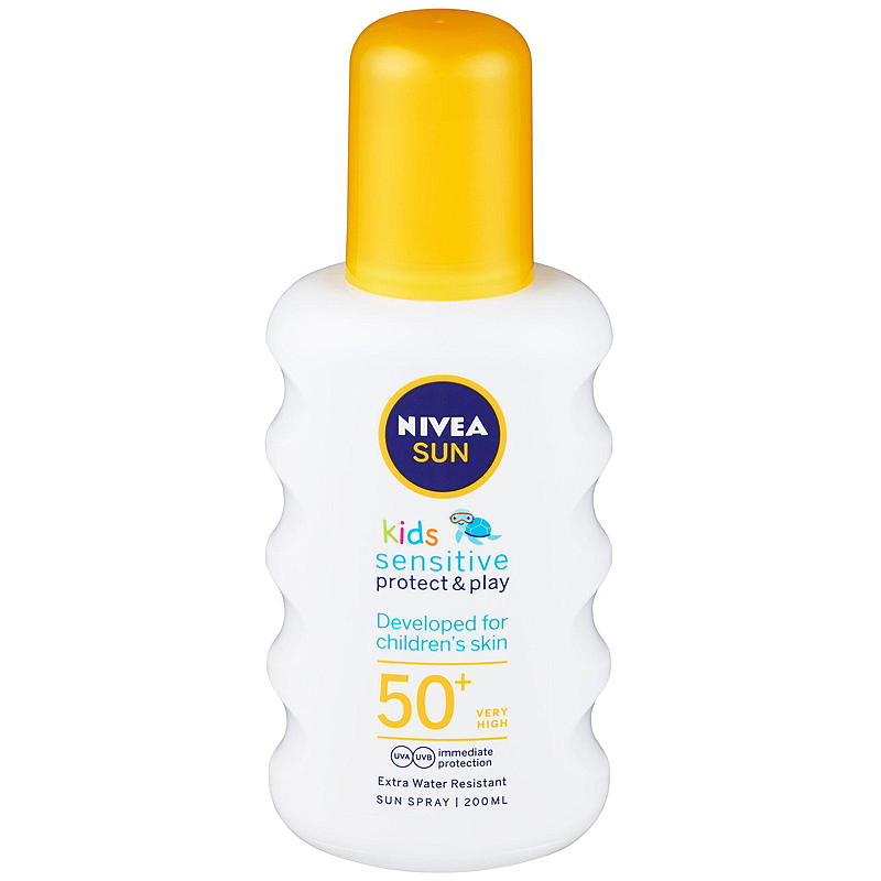Nivea Nivea Sun SPF50 200 ml spray Sensitive Kids