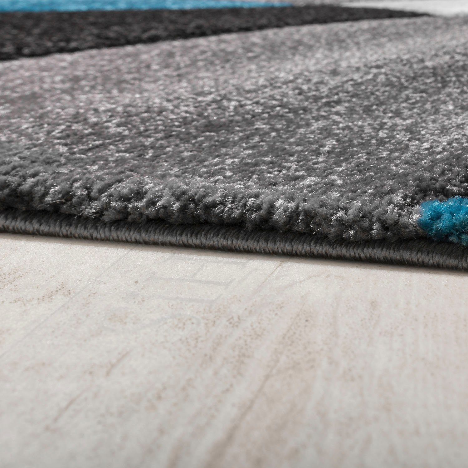 Teppich Diamond 664, Paco Home, rechteckig, Höhe: 18 mm, 3D-Design, Kurzflor, 3D-Design, modernes geometrisches Muster