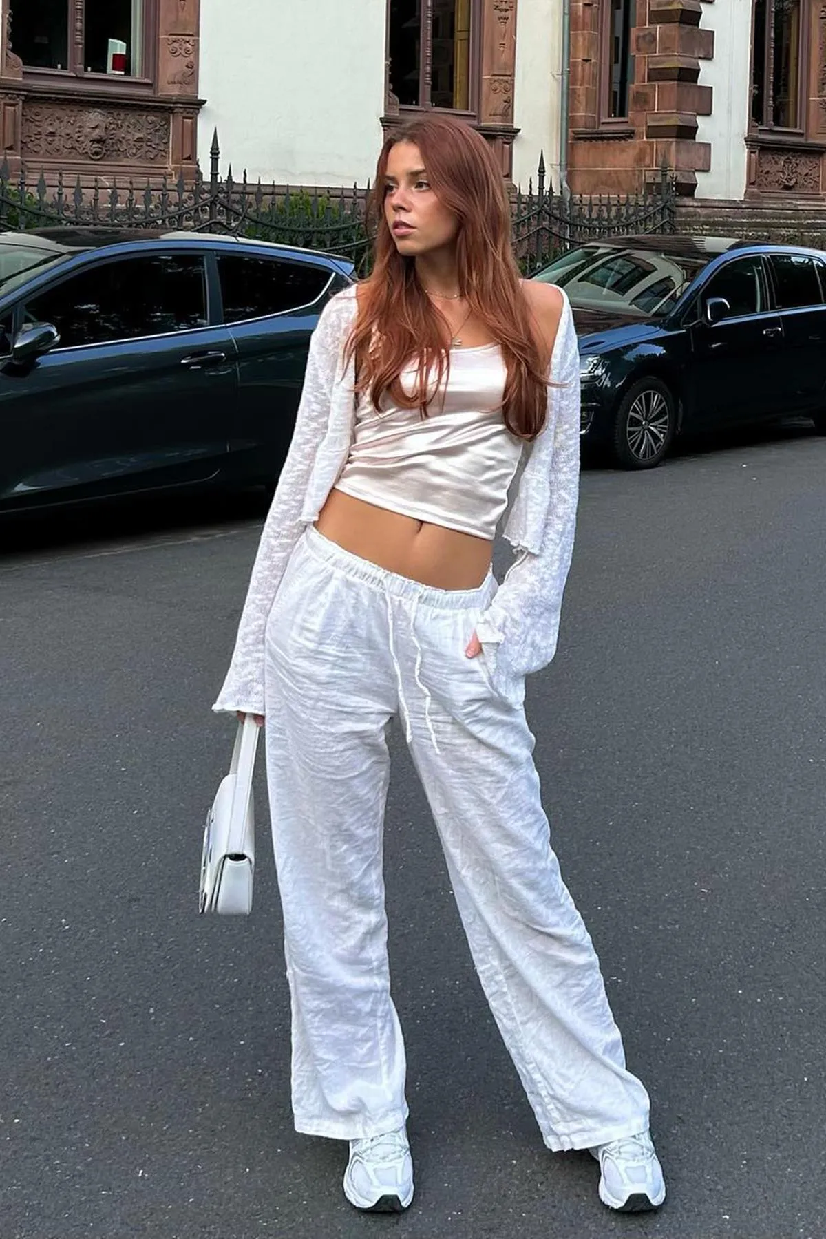 Madmext  Hose - Weiß - Loose