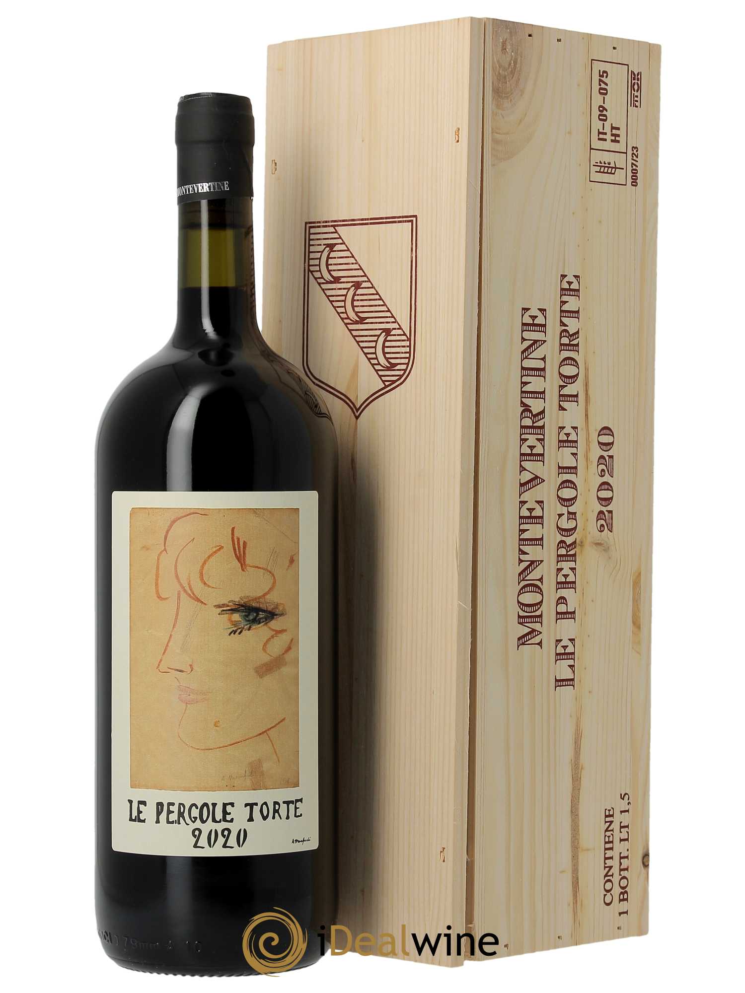 Toscane Montevertine Le Pergole Torte Famille Manetti  2020 - Lot de 1 Magnum