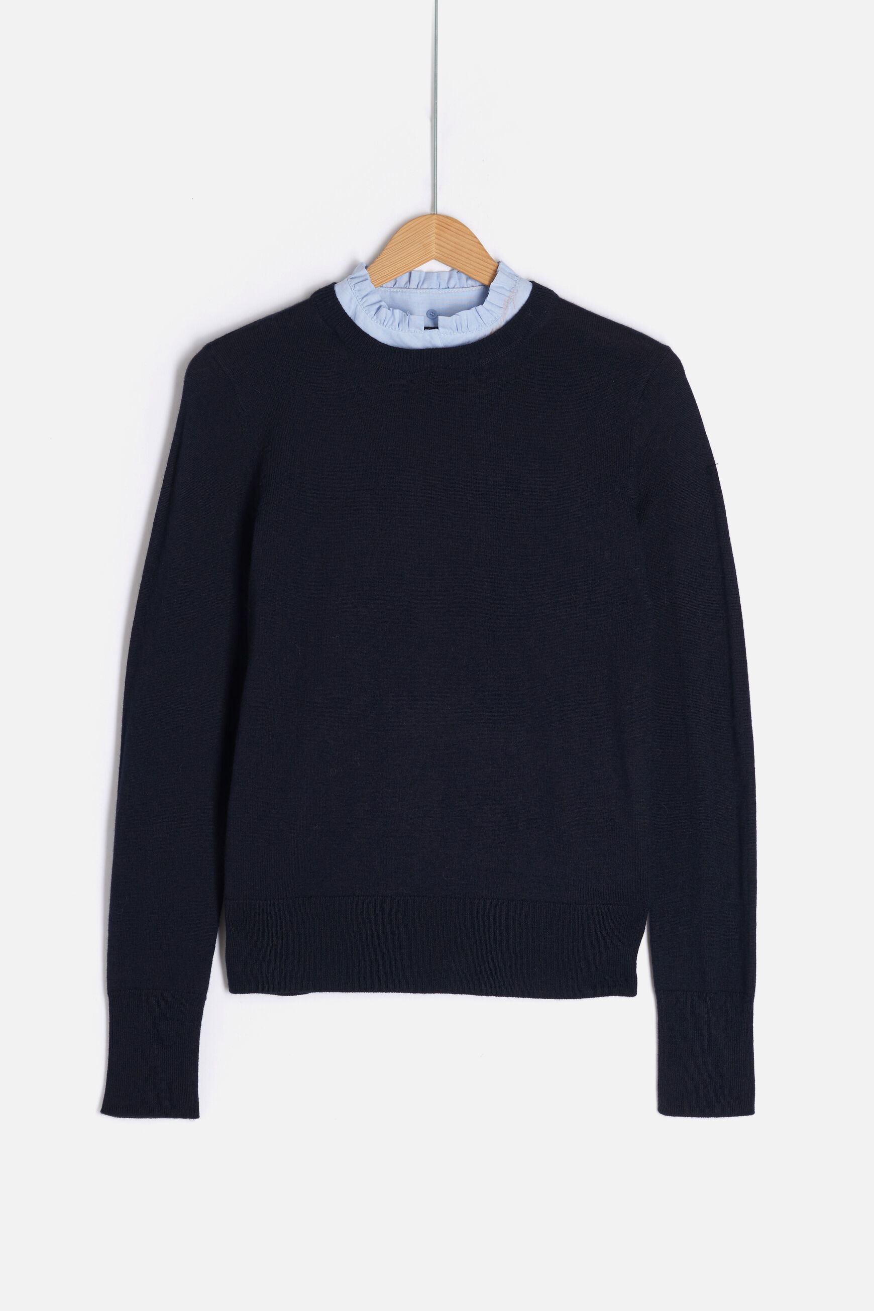 pull meryblue bleu marine femme