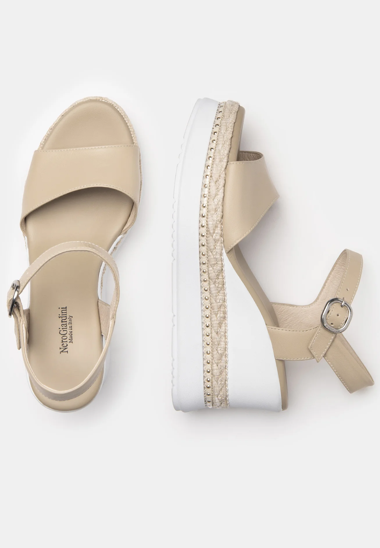 Sandalias de cuña NeroGiardini