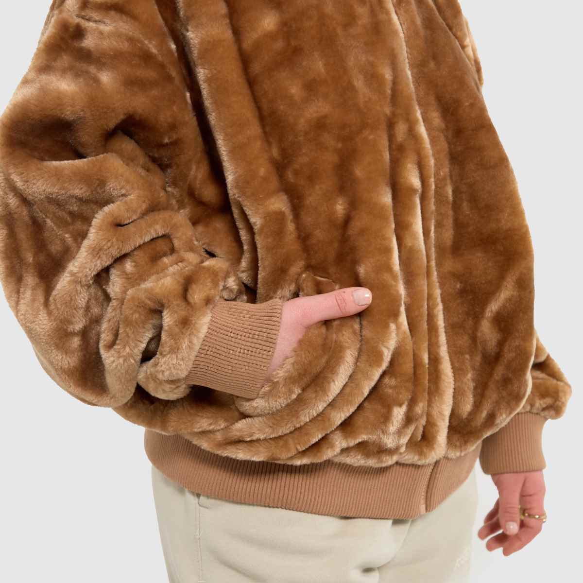 UGG Laken-jacka i beige och brunt