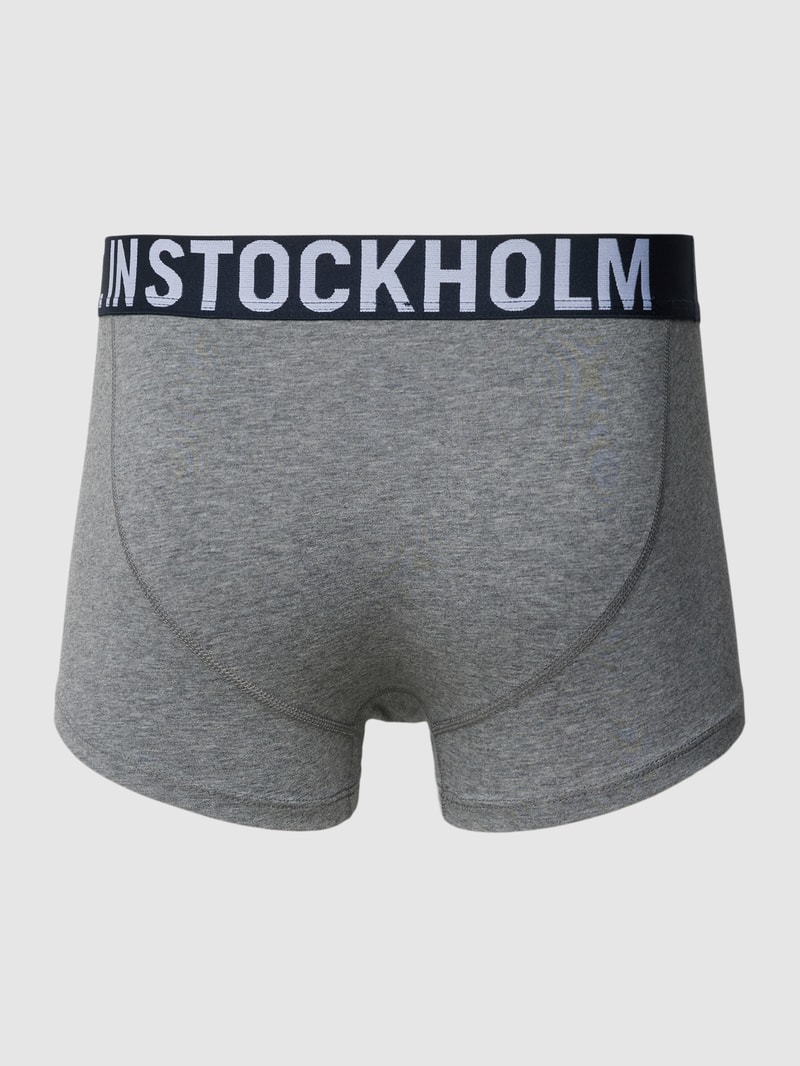 Trunks in Two-Tone-Machart im 3er-Pack in petrol