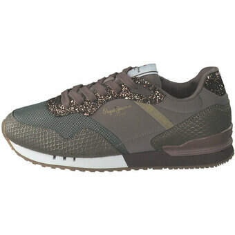 Pepe Jeans London Queen Sneaker in beige