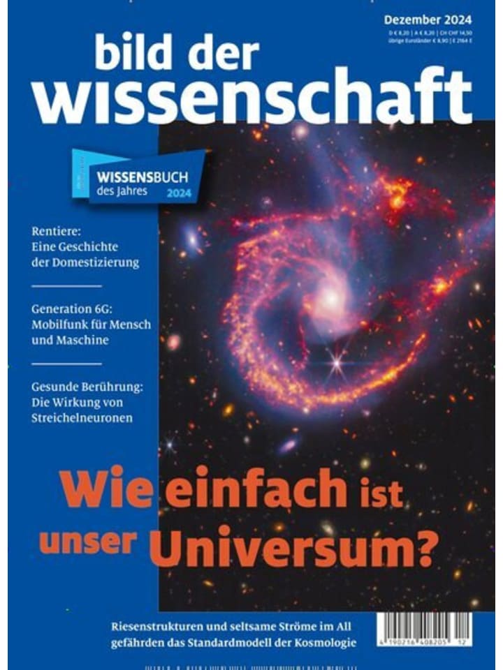 Hubert Burda Media 14 x BILD DER WISSENSCHAFT Zeitschrift (Gutschein für Jahres Abo) günstig kaufen onesize