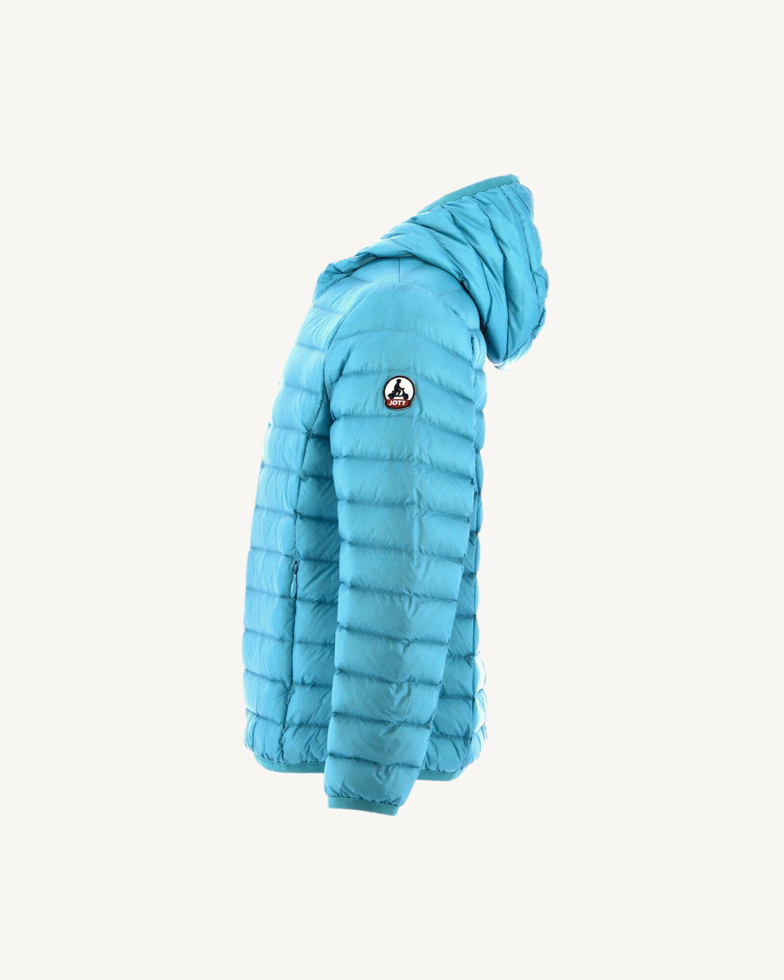 Doudoune légère à capuche enfant Bleu ciel Hugo