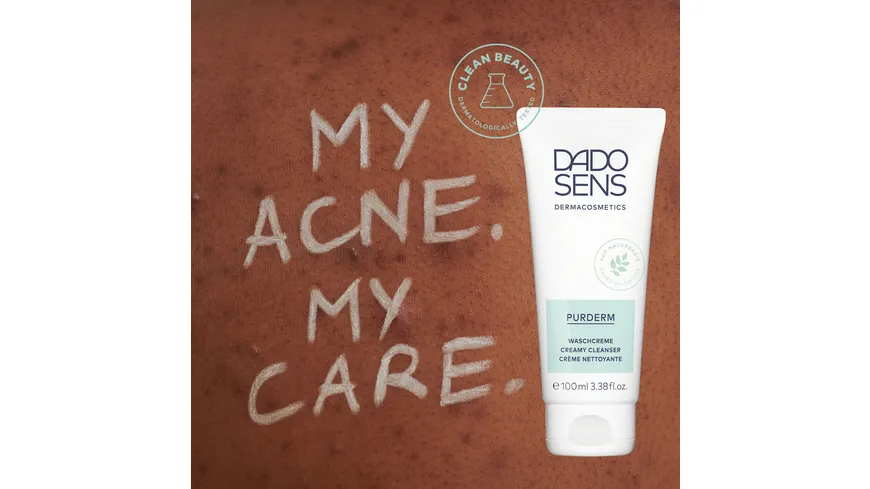 DADO SENS PURDERM Waschcreme - bei unreiner Haut 100 ml