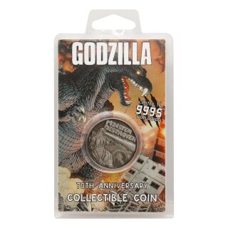 Godzilla Sammelmünze - 70th Anniversary (Limited Edition)