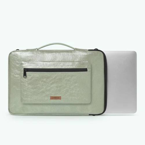 Riverdale 13/14 inch green laptop sleeve