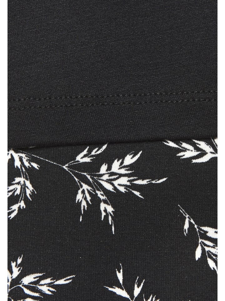 VIVANCE DREAMS Shorty in schwarz-geblümt günstig kaufen