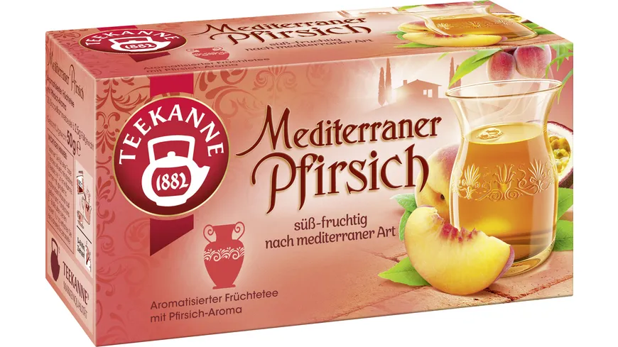 TEEKANNE Mediterraner Pfirsich 20er 50 g