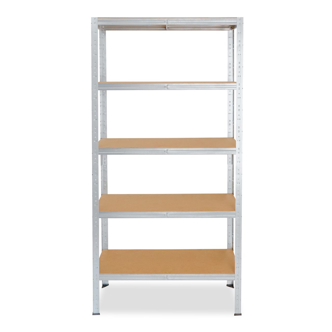 Shelfplaza HOME 180x60x23cm Schwerlastregal in verzinkt mit 5 Böden