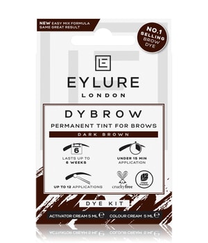 Eylure Core Make Up Cosmetics Dybrow Dark Brown Augenbrauenfarbe-1 Stk