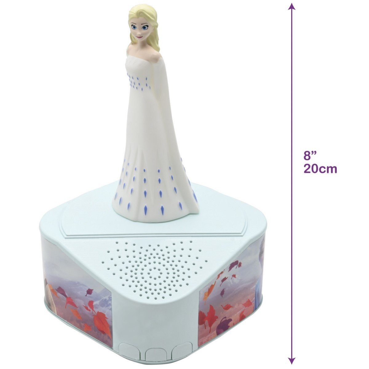 Lexibook® Frozen Elsa Bluetooth-Lautsprecher mit beleuchteter 3D Figur Elsa Anna CD-Player