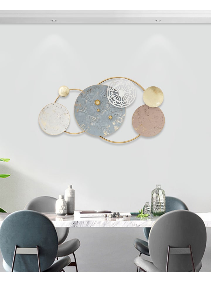 kobolo Metallbild PASTELL in Bunt günstig kaufen onesize