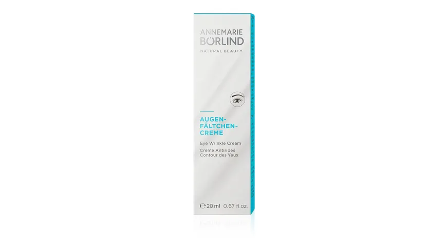 ANNEMARIE BÖRLIND Augenfältchen Creme 20 ml