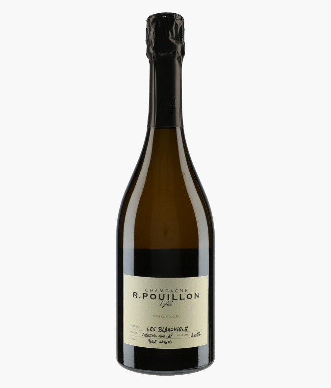 Champagne Les Blanchiens Brut-Nature Premier Cru 2016R. POUILLON & Fils