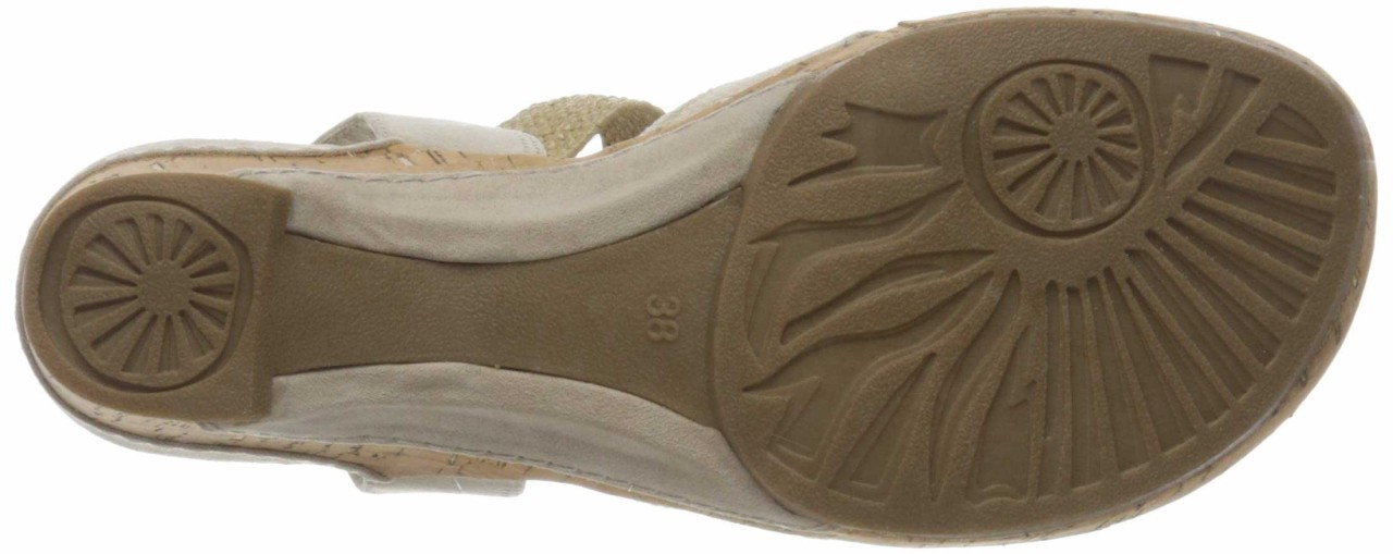 MARCO TOZZI Keilsandalen beige