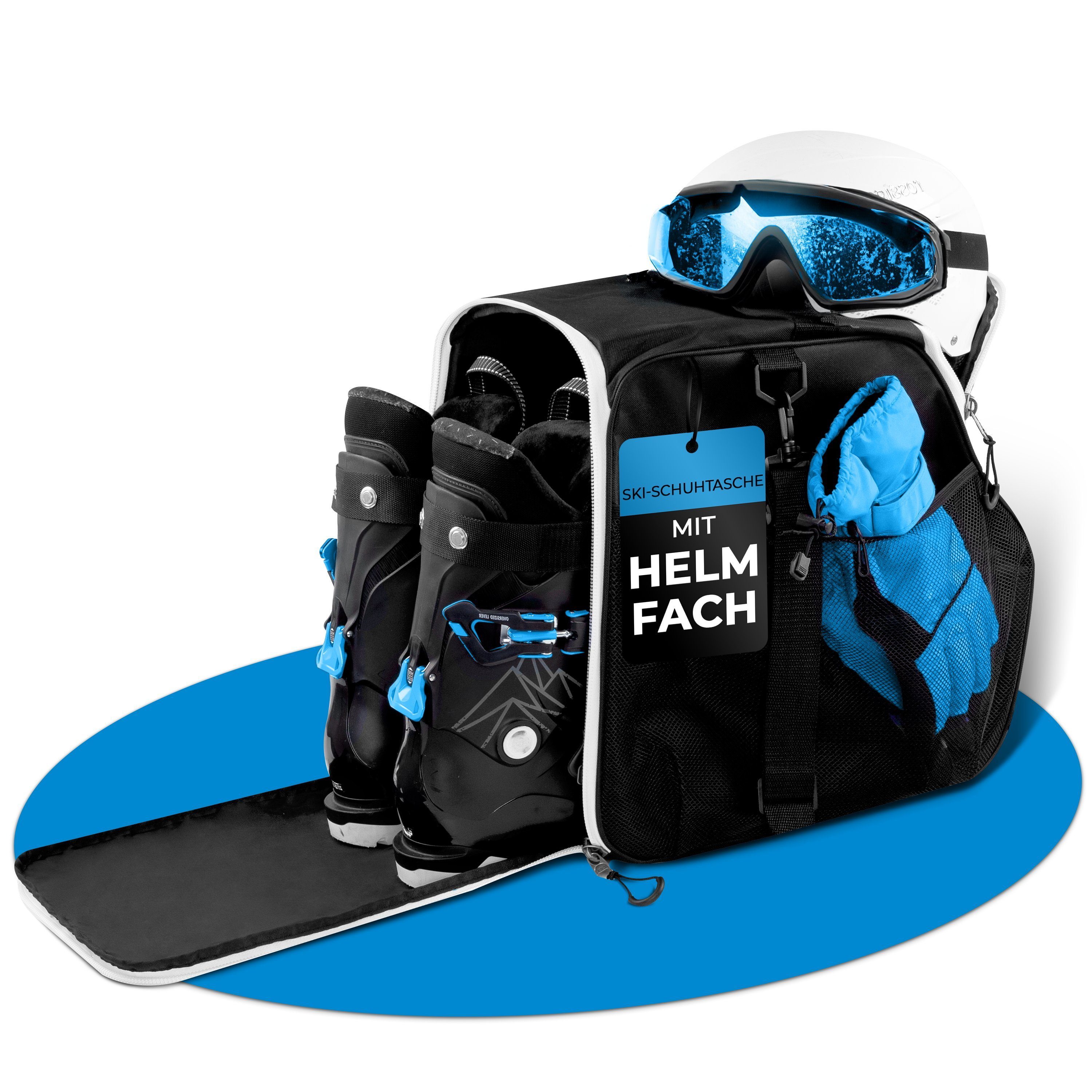 Styngard Skitasche ZERMATT, Skischuhtasche mit Helmfach und Stiefelfach [40 L]