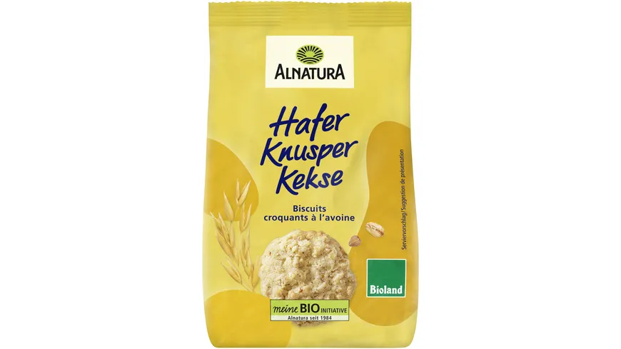 Alnatura Bioland-Hafer Knusper Kekse 150 g