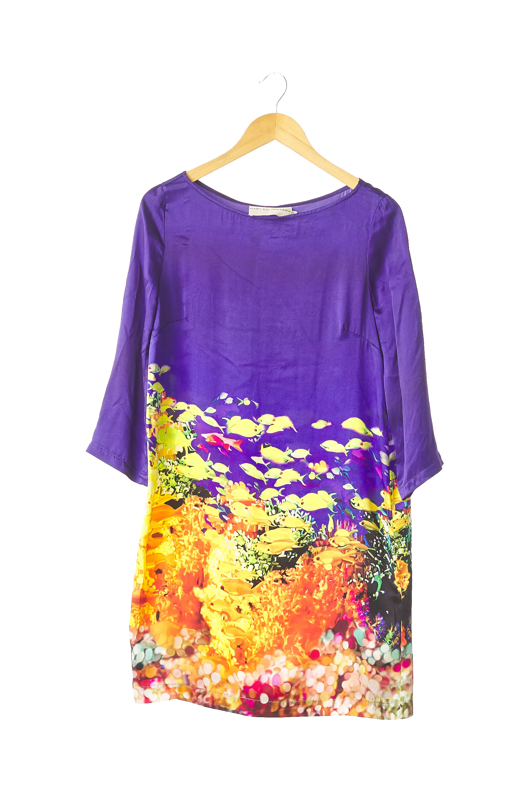 Mary Katrantzou Robes Mi Longues Femme couleur violet