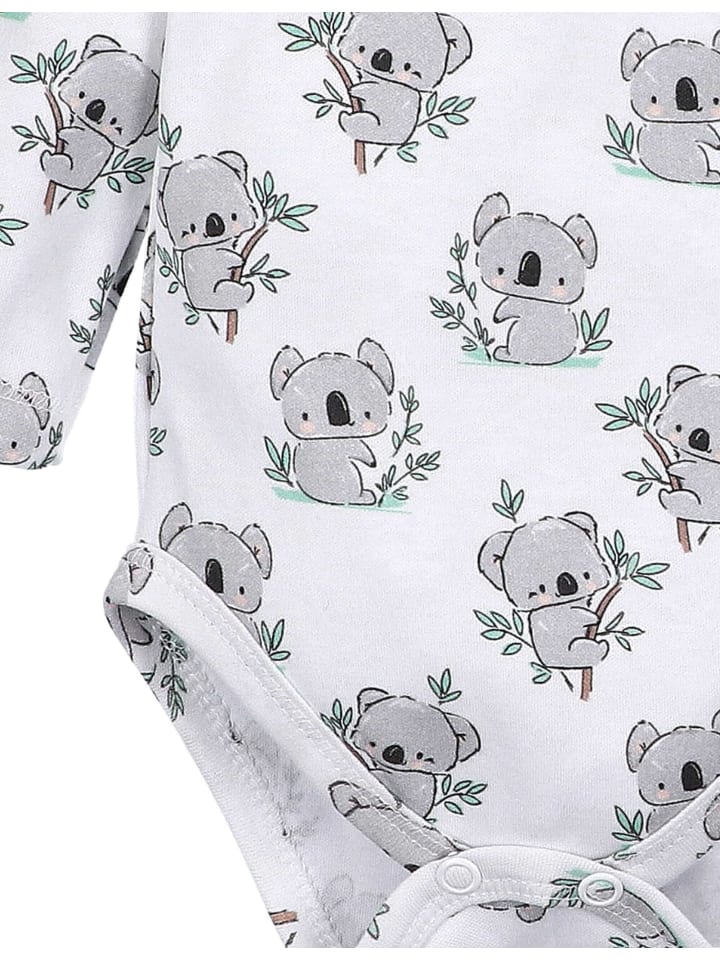 Nini Wickelbody Koala in weiß günstig kaufen
