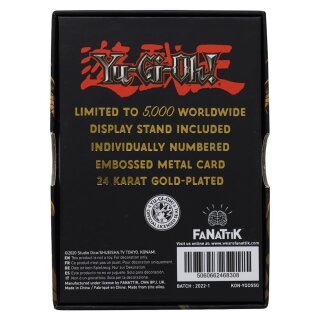 Yu-Gi-Oh! Replik Karte Gaia the Fierce Knight (vergoldet)