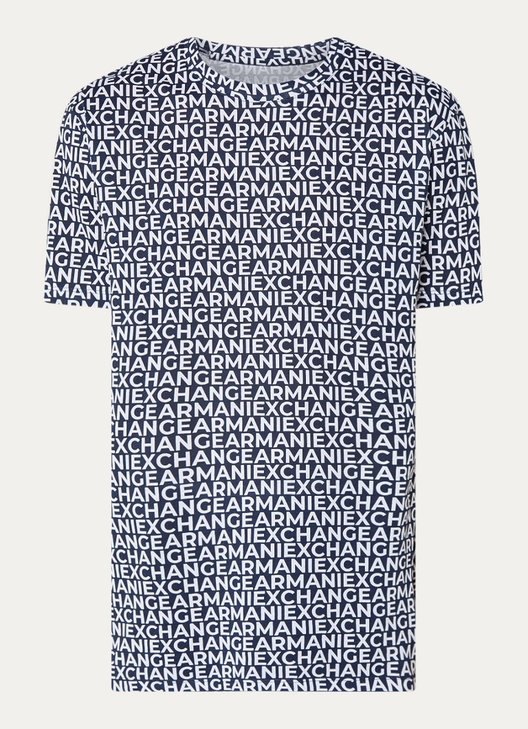 Koszulka Armani Exchange z nadrukowanym logo