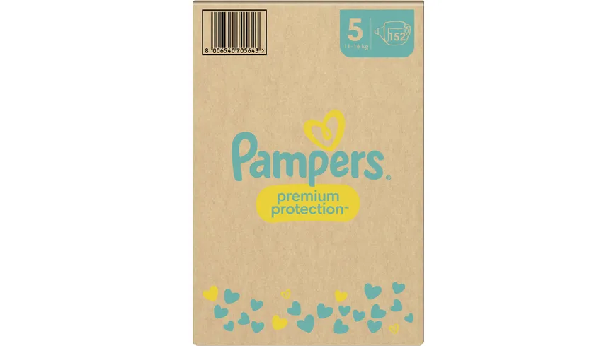 Pampers Premium Gr.5 Junior 11-16kg Monatsbox