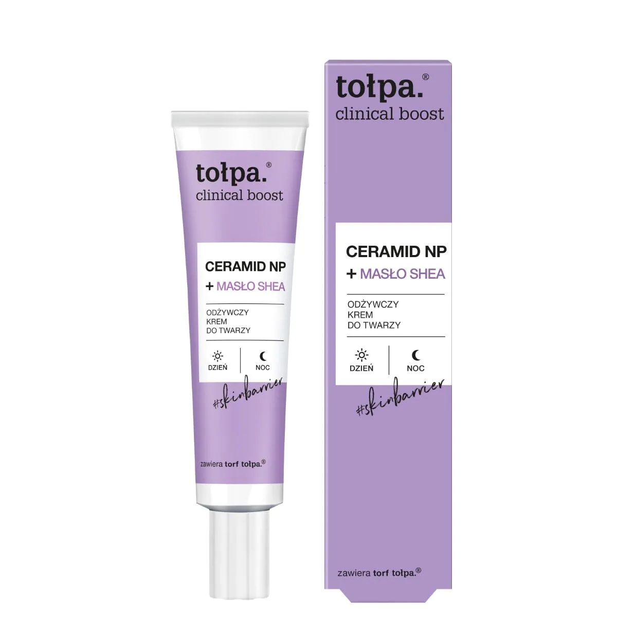 Tołpa Clinical Boost Ceramides + Shea Butter Voedende Gezichtscrème