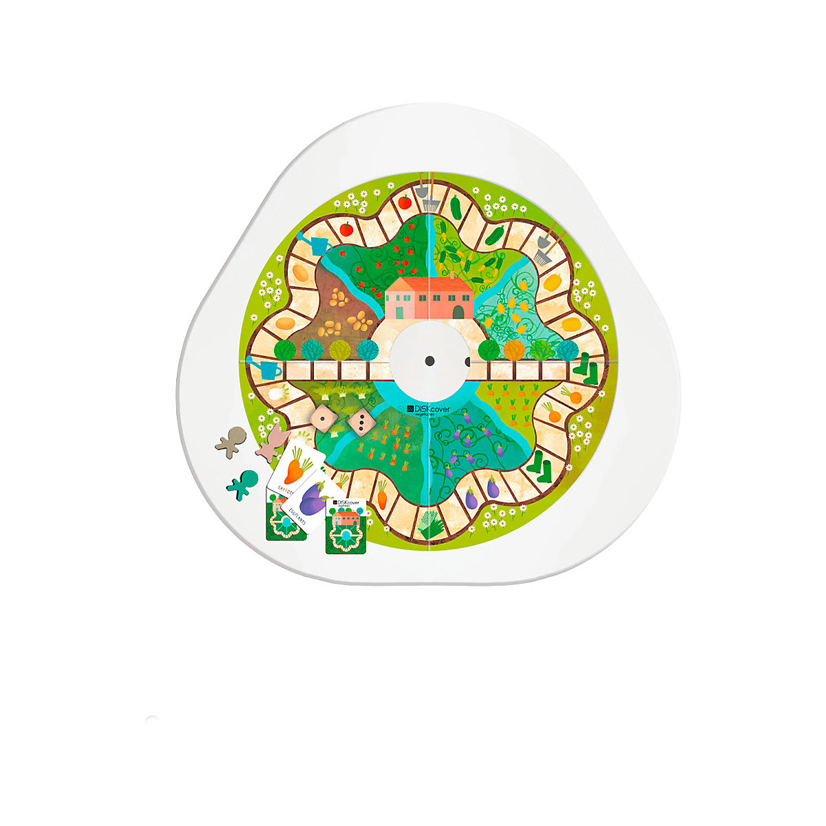 Stokke™ MuTable™ DISKcover Spielscheibe, Obst & Gemüse