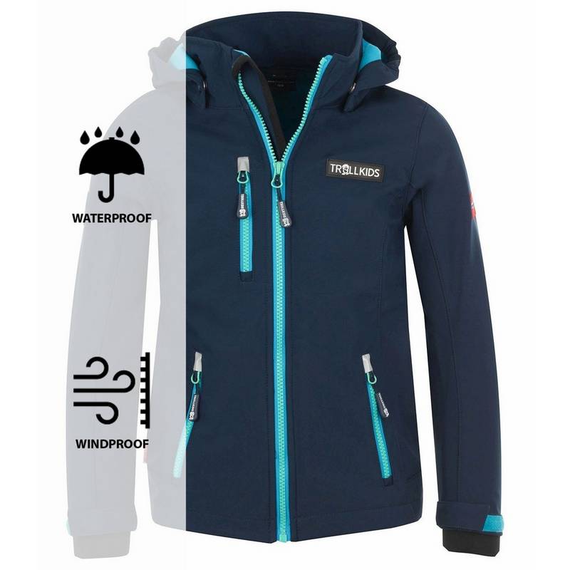 Trollkids Preikestolen Softshelljacke Mädchen