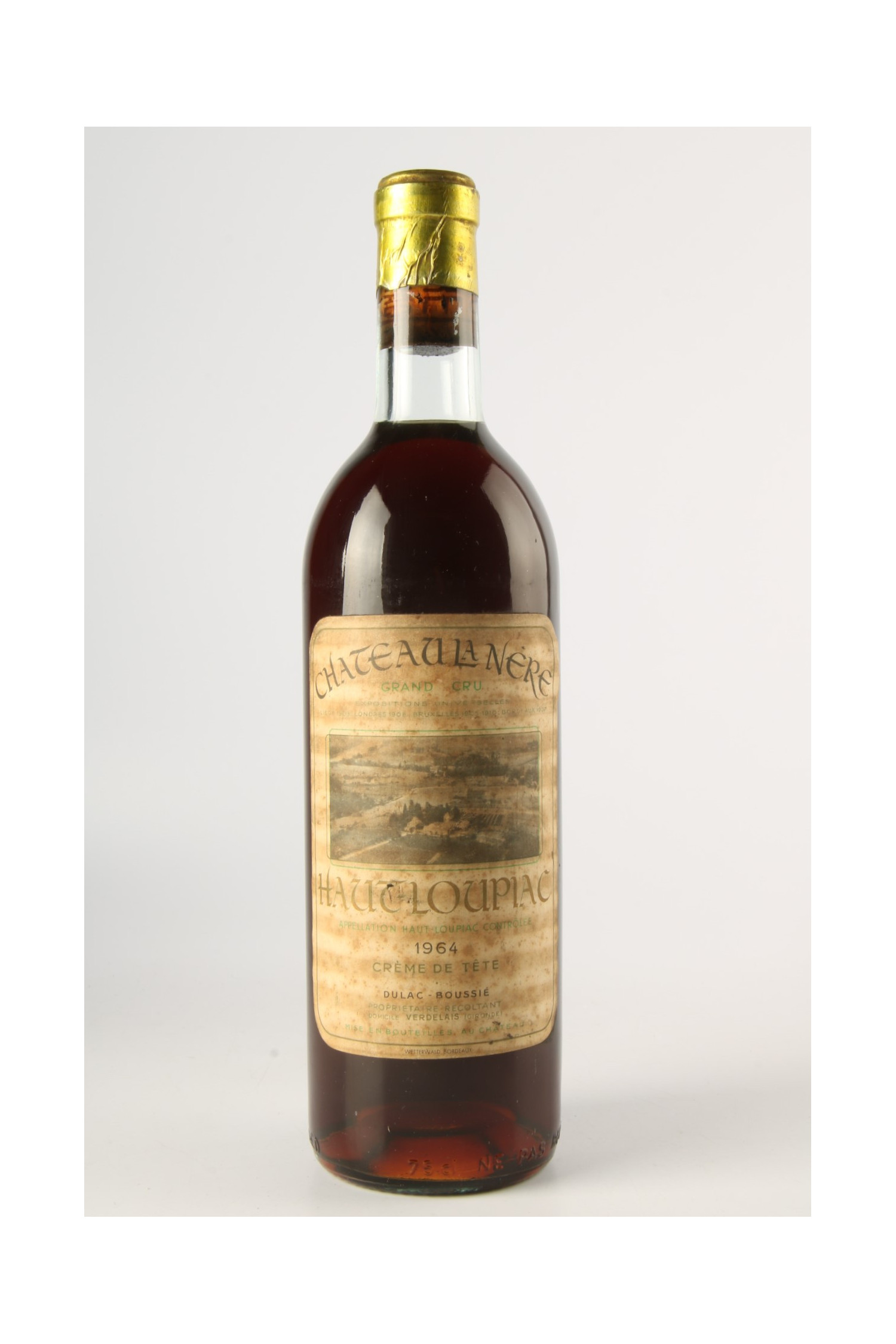 Château La Nere Crème De Tête 1964, Loupiac