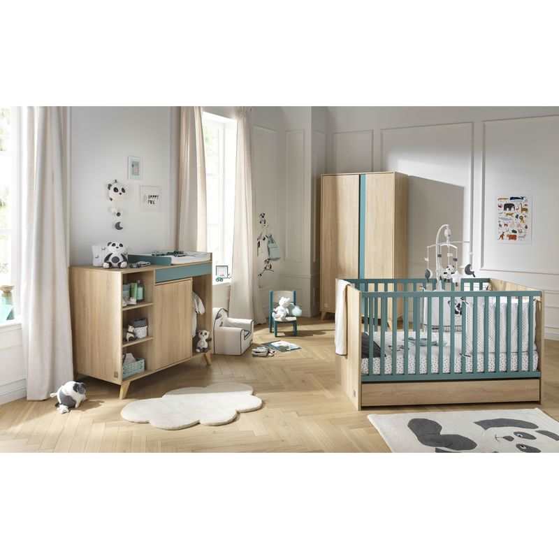 Lit bébé évolutif en lit junior Little big bed Nova