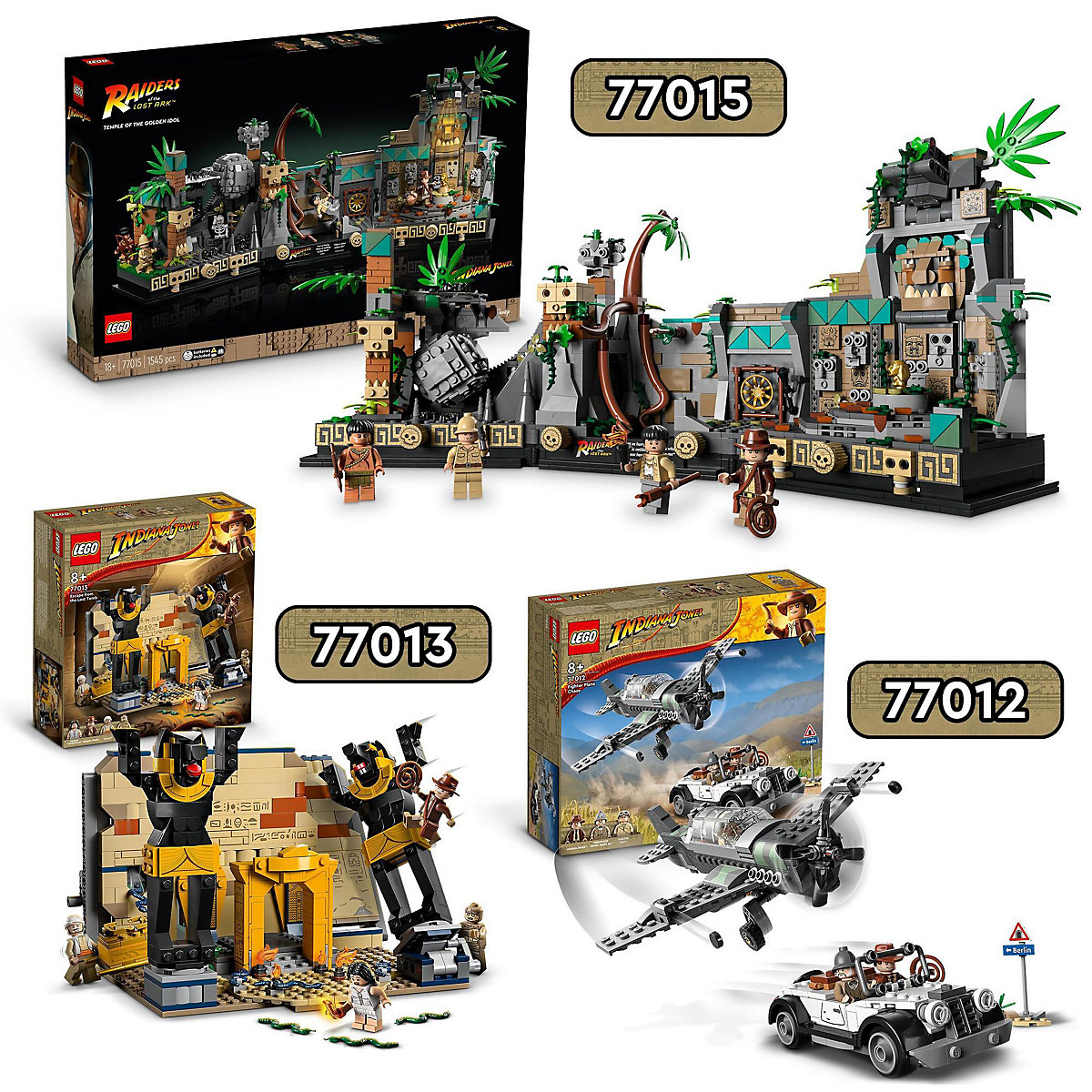 LEGO® Indiana Jones 77012 Flucht vor dem Jagdflugzeug