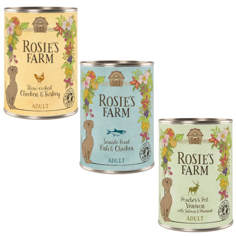 Sparpaket Rosie's Farm Adult 24 x 400 g