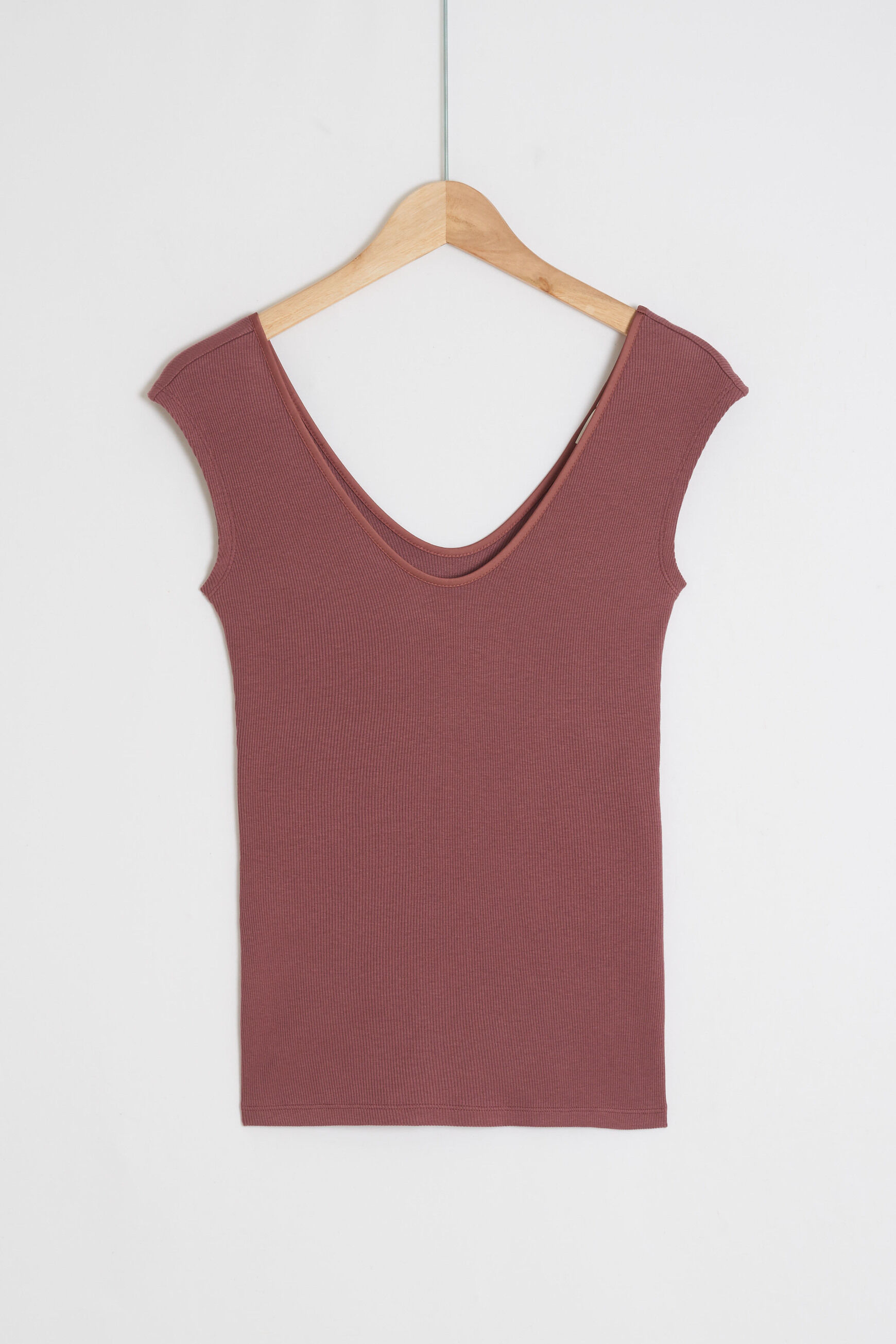 t-shirt nelson vieux rose femme