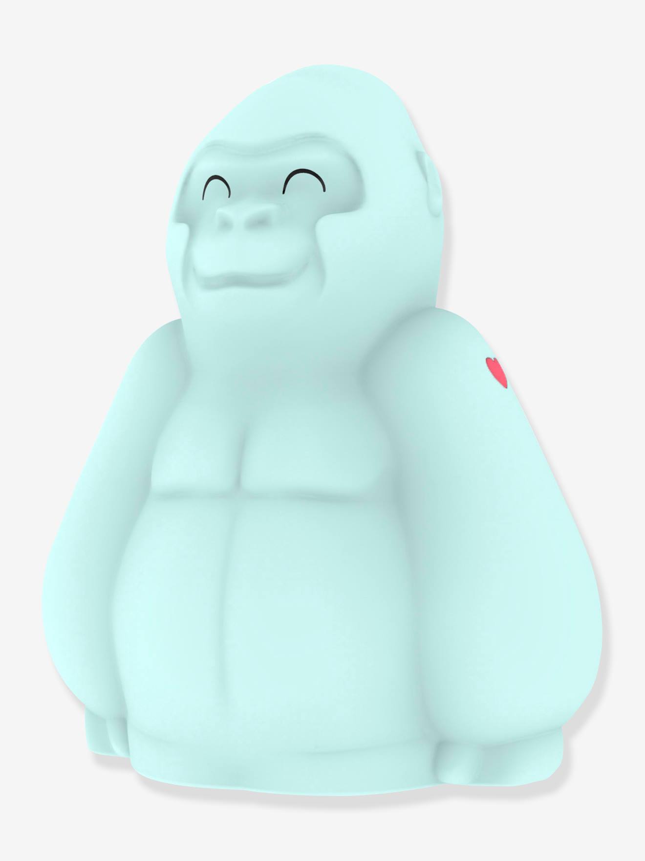 Softes Kinderzimmer Akku-Nachtlicht Gorilla ALEX DHINK - blau