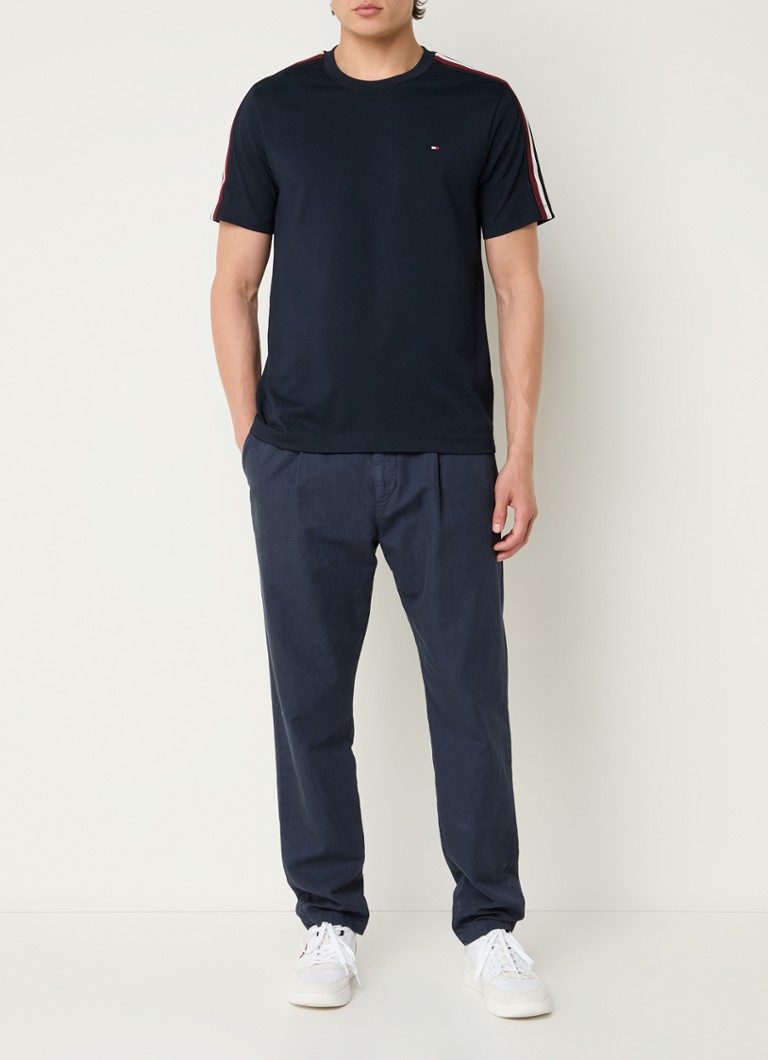Tricou Tommy Hilfiger cu logo brodat