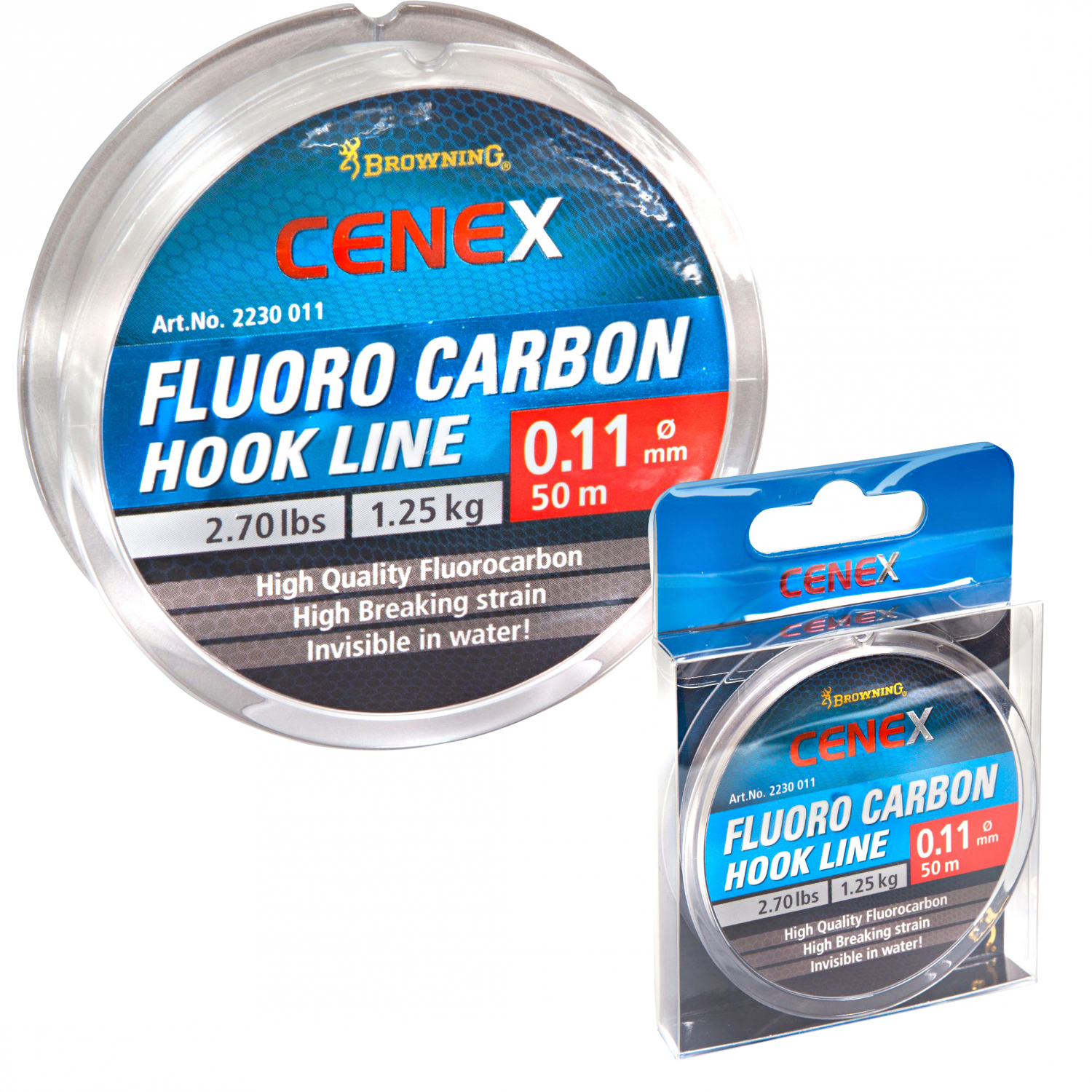 Browning Vorfachschnur Cenex Fluoro Carbon Hook Line