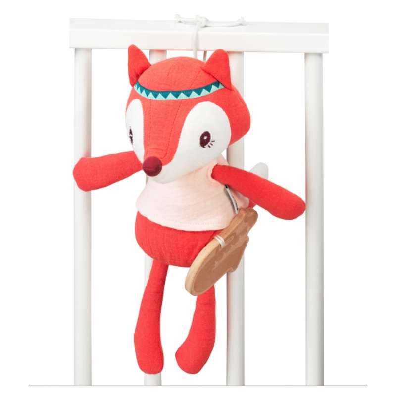 Peluche musicale Alice la renarde