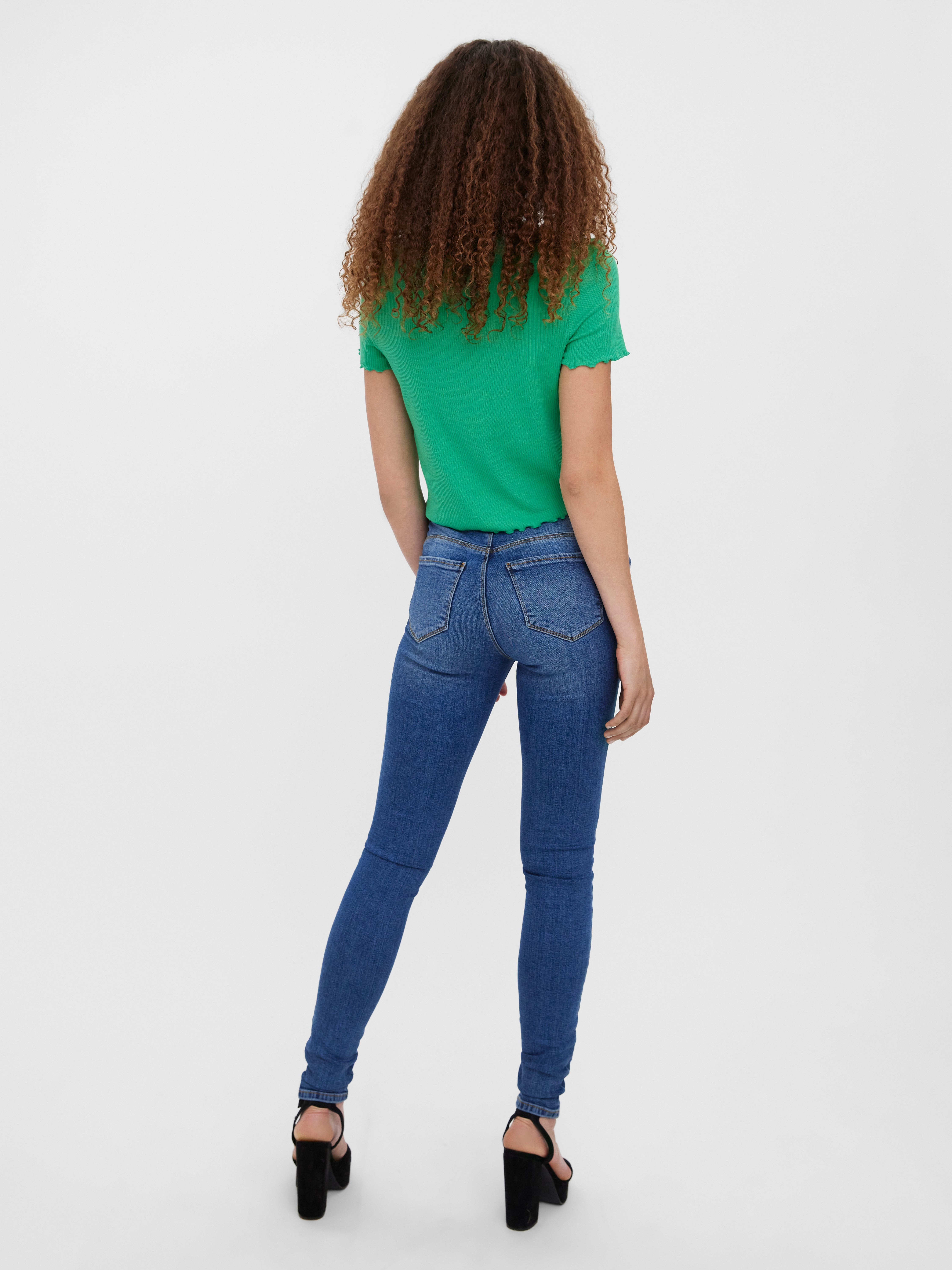 VMSEVEN Mid Rise Slim Fit Jeans