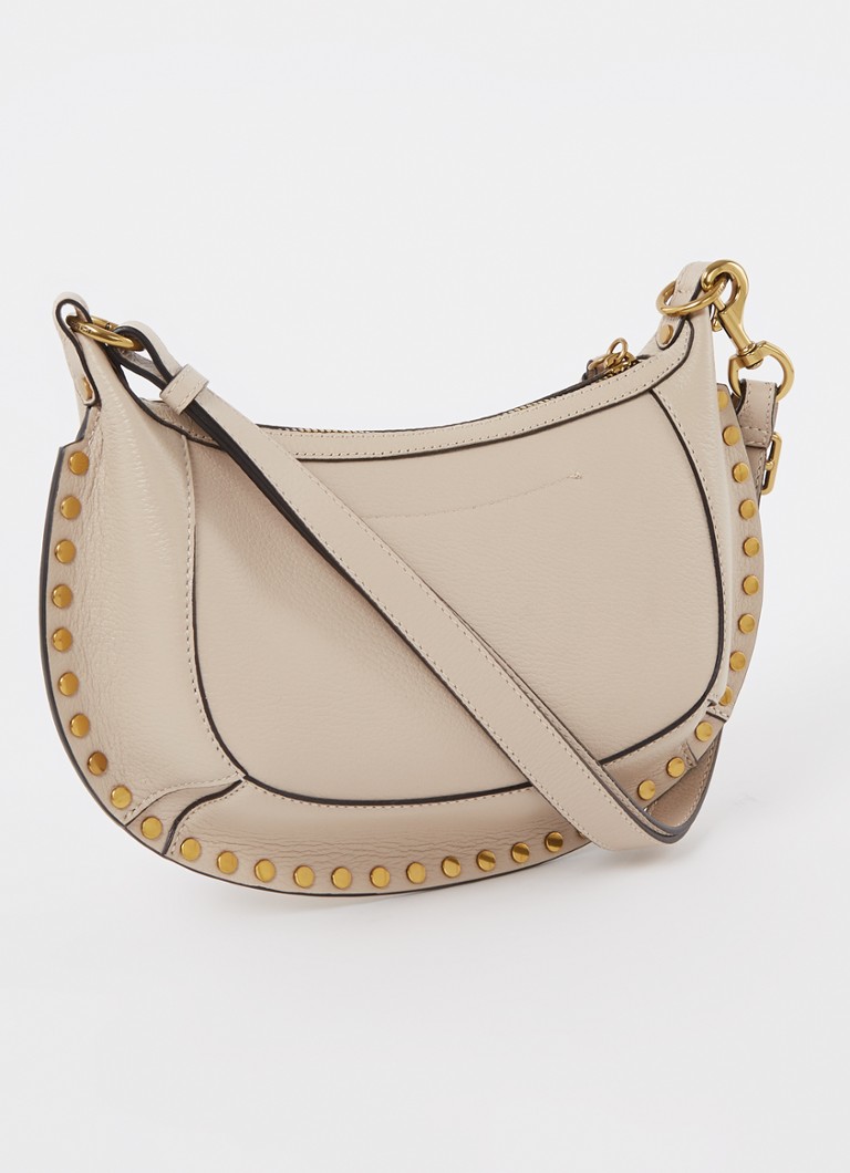 Borsa a tracolla Isabel Marant Oskan Moon in pelle borchiata