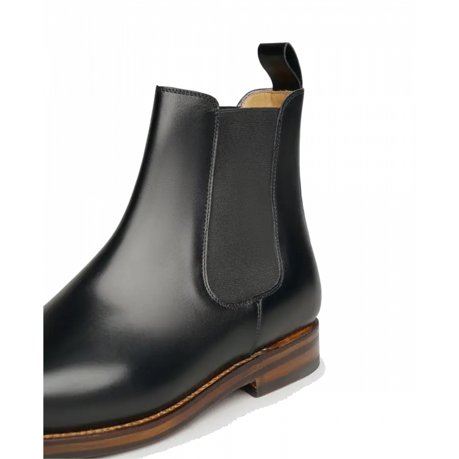 Heinrich Dinkelacker - Chelsea Boots LUZERN PLAIN BC Boxcalf - schwarz