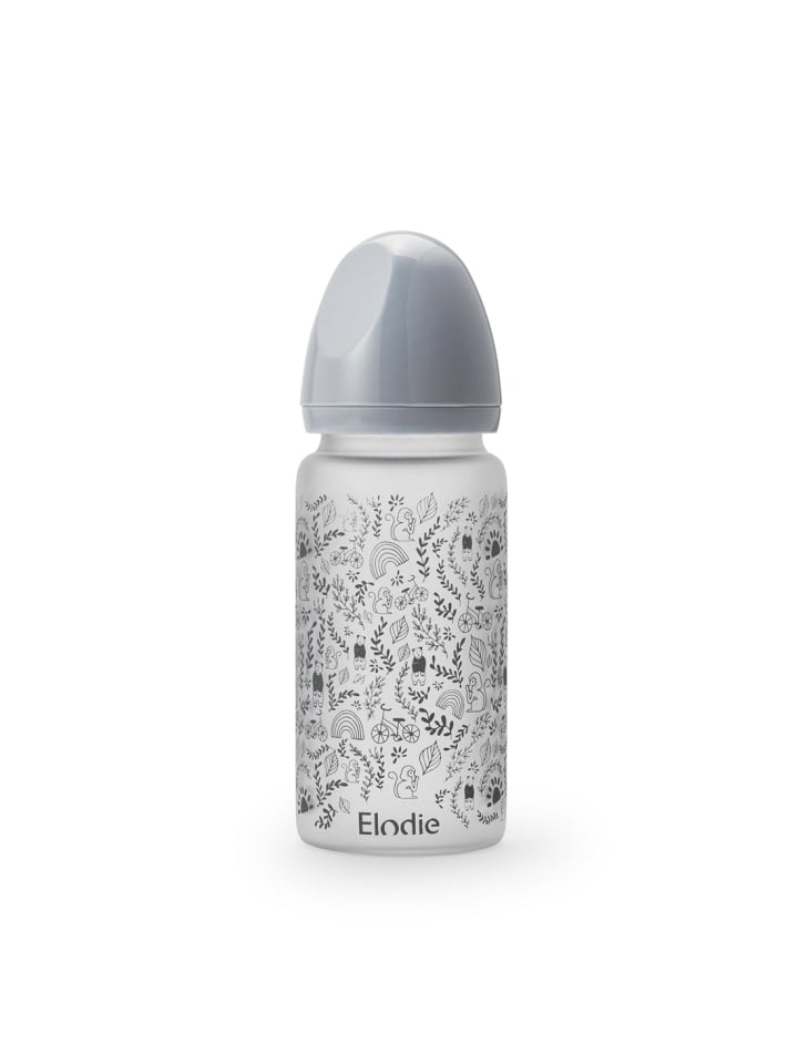 Elodie Details Babyflasche aus Glas - Monkey Sunrise in Bunt 250ml ab 0 Monate günstig kaufen onesize