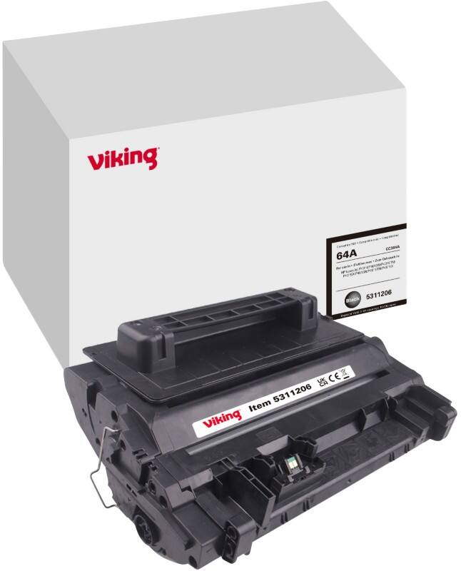 Viking 64A Kompatibel HP Tonerkartusche CC364A Schwarz