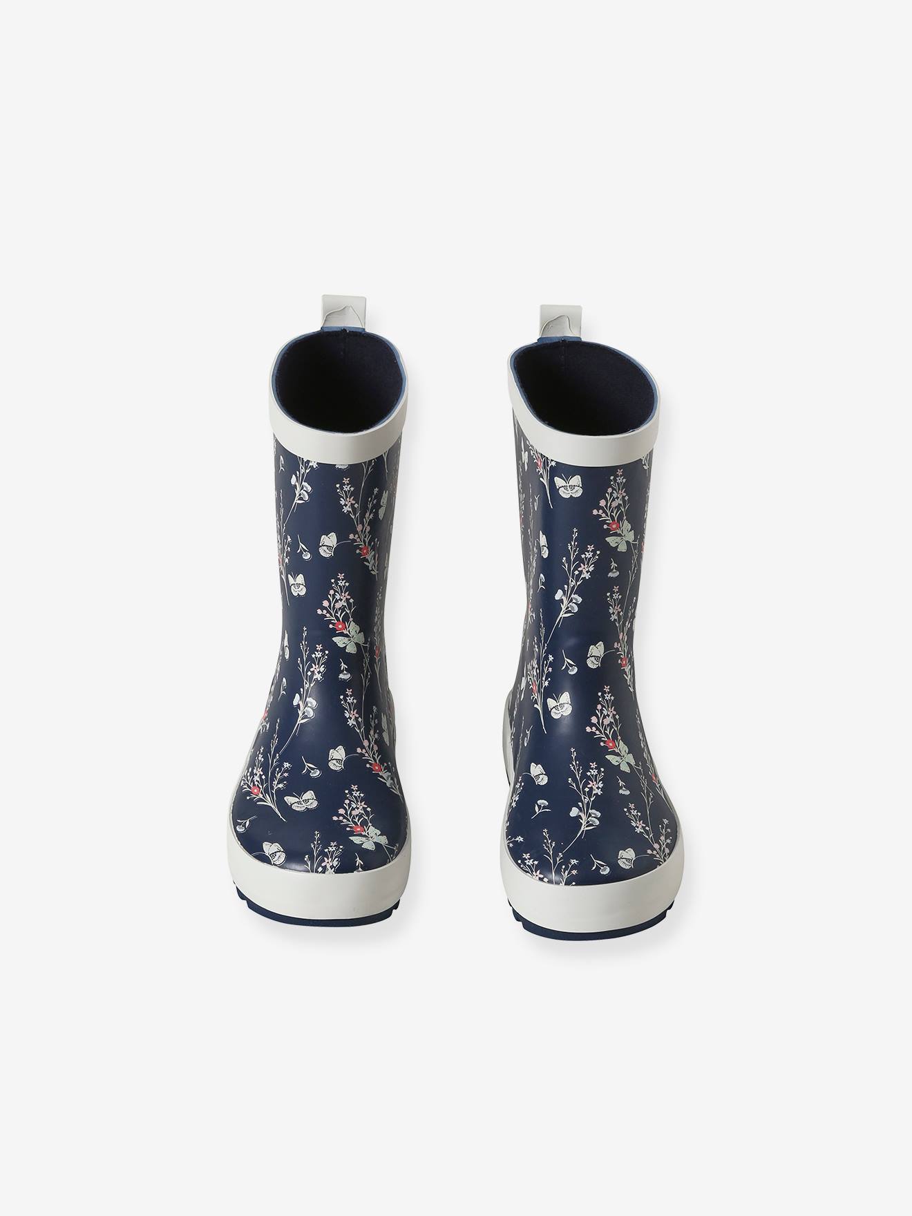 Vertbaudet Mädchen Gummistiefel - marine