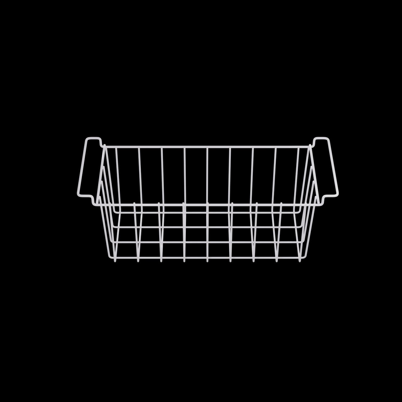 TroniTechnik TroniTechnik® Aufbewahrungskorb 48cmx18cmx20cm, Einlegekorb, Gefrierschrank Organizer